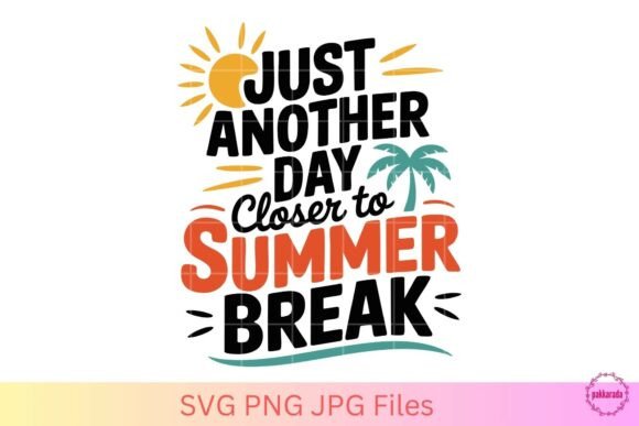 Closer to Summer Break SVG: Graphics & Crafts Asset Review