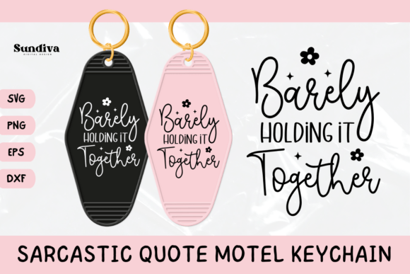 Funny Sarcastic Motel Keychain SVG 19: Graphics for Crafts & Personality-Driven Brands