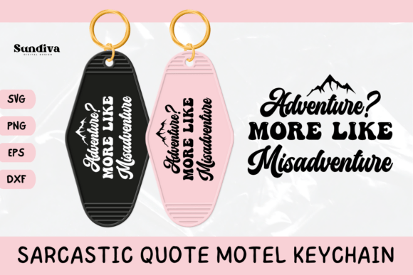 Funny Sarcastic Motel Keychain SVG 2 for Crafts & Graphics