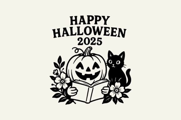 Halloween SVG, Happy Halloween 2025 Graphics for Crafts