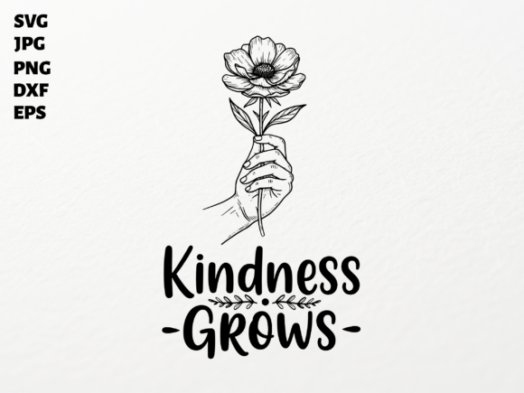 Kindness Grows SVG for Cricut: Graphics & Crafts Asset Review