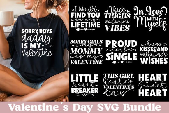 Valentine’s Day SVG Bundle: Graphics for Crafts